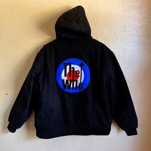 The Who Custom Canvas Jacket Men’s Medium runs large